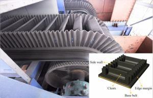 Sidewall Belts Conveyors for Food Chemical Mining Coal with Steel Cord
