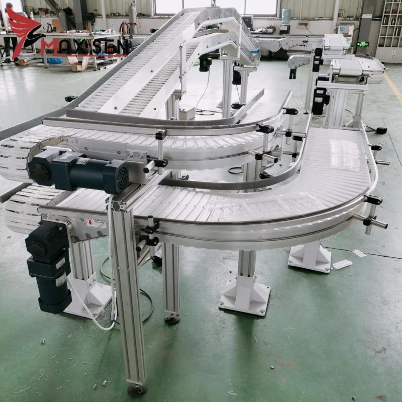 Flexible Fat Plastic Chain Conveyor Line System