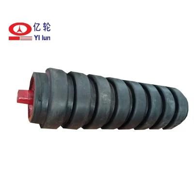 Industrial Belt Conveyor Impact Roller Rubber Conveyor Idler