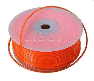 Manufacturer Direct Supply High Strength TPU Round Belt Orange Color Transmission Seamless Belt