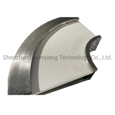 Customized 90 Degree Curve Belt Conveyor for Food Industry