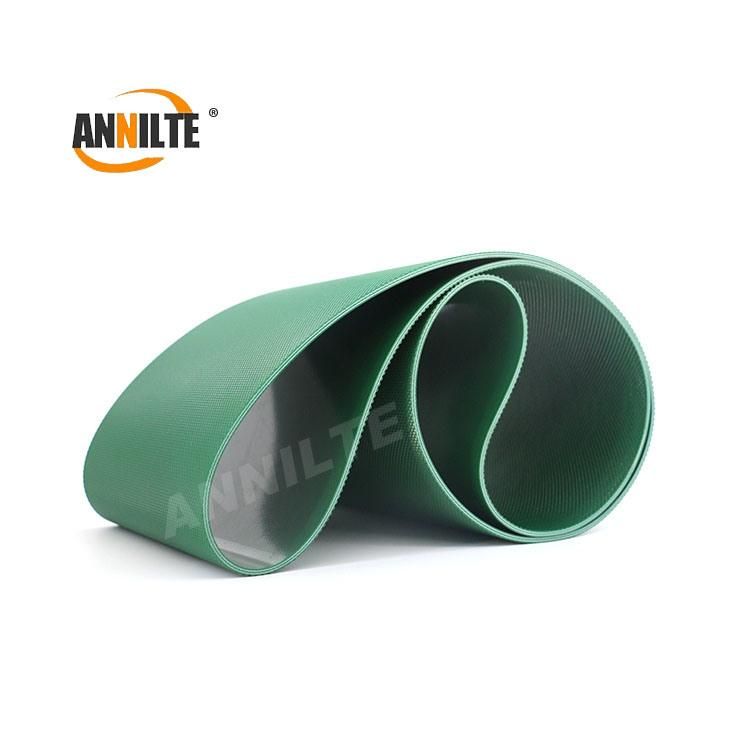 Annilte Factory Diamond Green PVC Conveyor Belt Wear-Resisting and Anti-Skid Can Be Customized