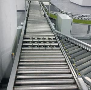 Roller Conveyor System for Logistic Sorting Line