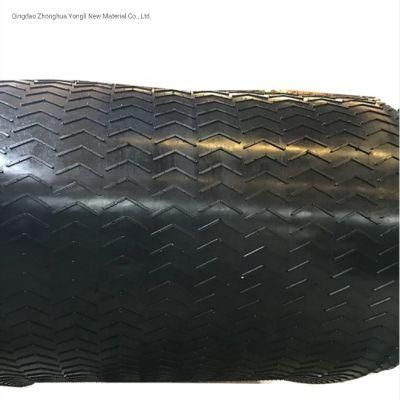 Black Nylon Rubber Conveyor Belt for Farm Transportation