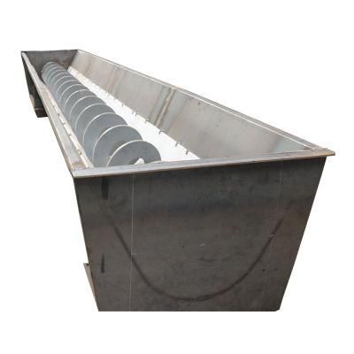 Widely Used Shaftless Screw Conveyor Flexible for Transporting Wood Chips