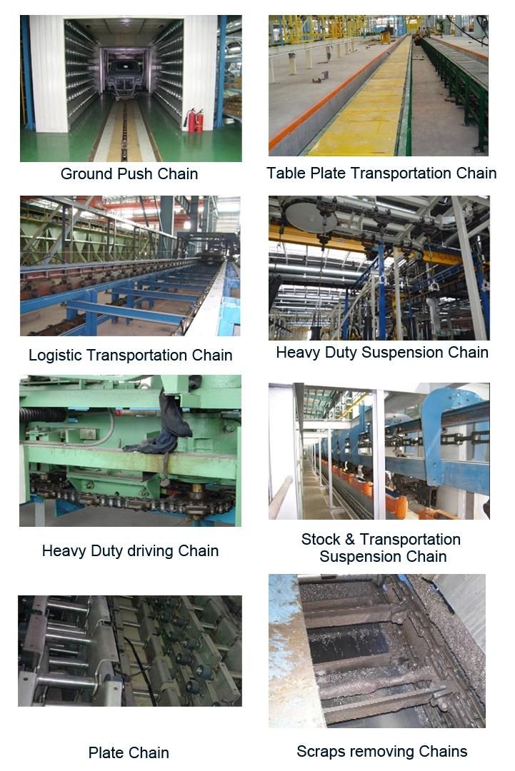 Carbon Steel Conveyor Roller U Shape Chains Steel
