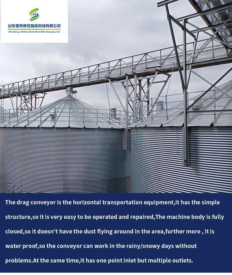 High Capacity Grain Chain Drag Conveyor for Sale