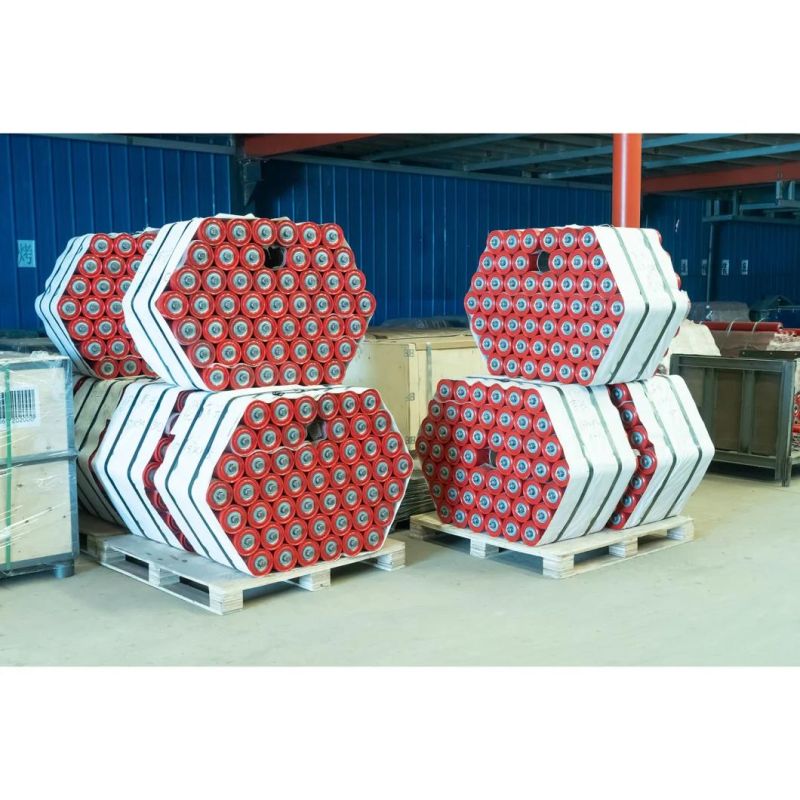 China Conveyor Roller Belt Carrying Roller