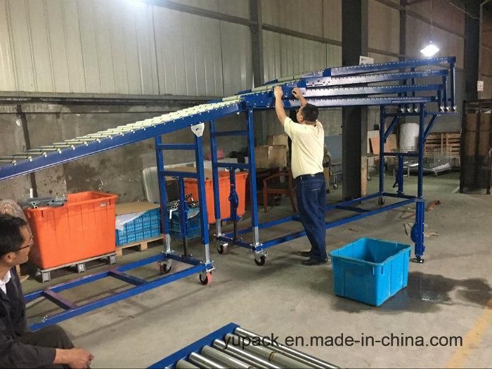 Flat Top Truck Conveyor /Container Unloading Conveyor From Shandong Manufacturer