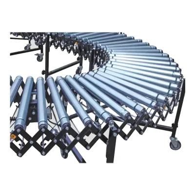 Customize Flexible Roller Conveyor for Truck Loading and Unloading