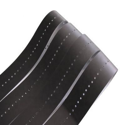 Black Antistatic Golf Pattern PVC Treadmill Running Conveyor Belt BS-Sy051