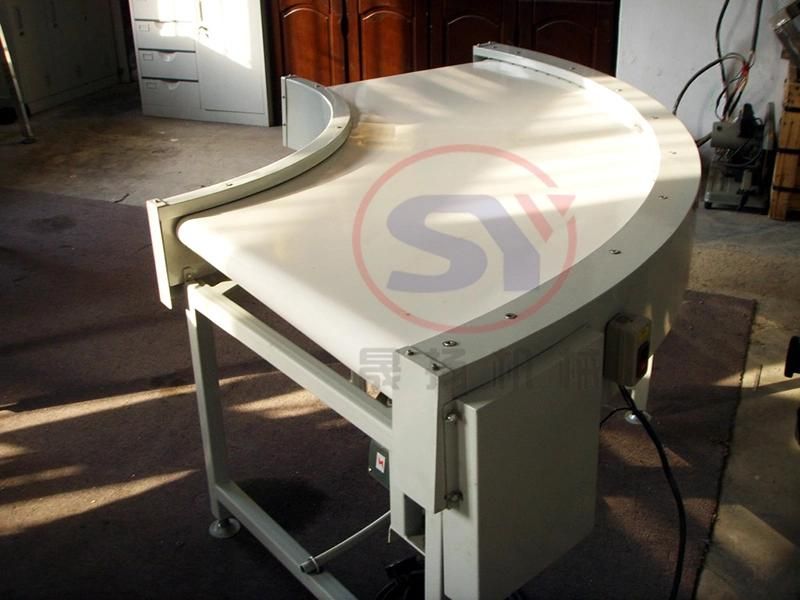 Carbon Steel Flat Belt Conveyor Dry Frying Cooling Cleaning Bottle Conveyor