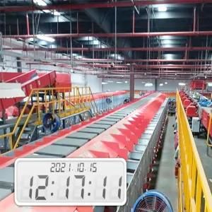 Logistics Cross Sorting Conveyor Sorting System with Conveyor Belt