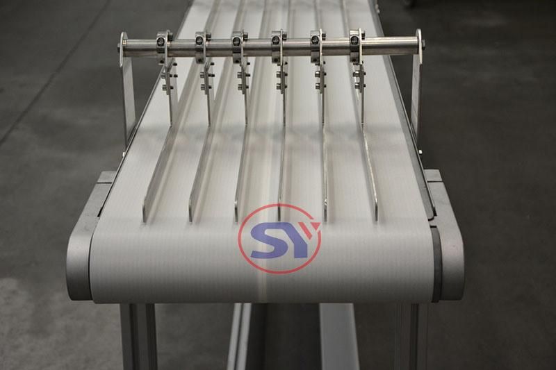 Sanitary Food Standard PVC/PU Belt Conveyor for Transport Cookie Crackers