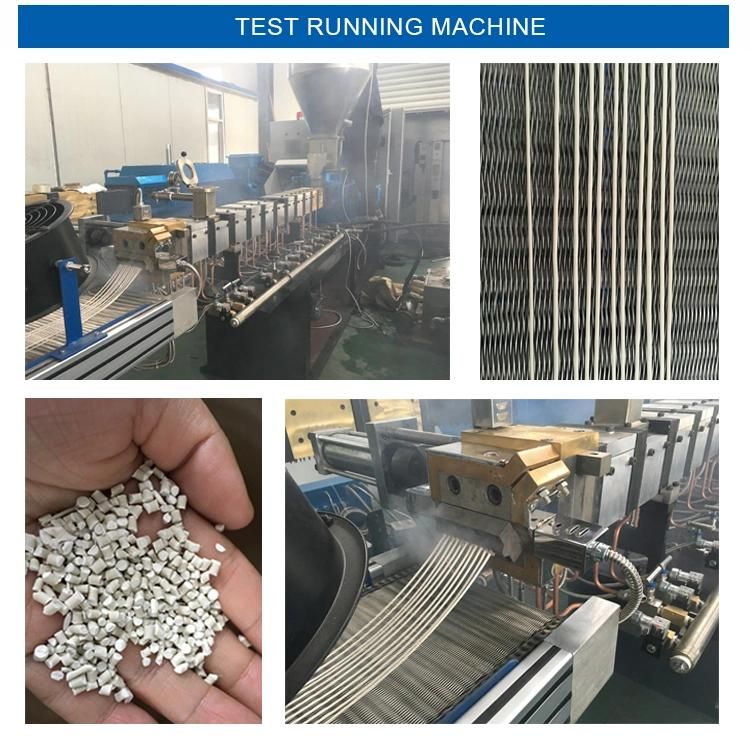 Belt Conveyor in Air-Cooling Strand Pelletizing Extrusion Line