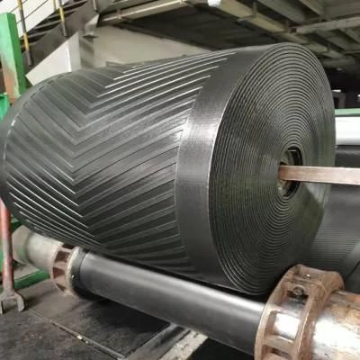 Ep/Nn Chevron Pattern Rubber Conveyor Belt Rubber Conveyor Belting