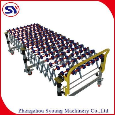 High Quality Galvanized Steel Skate Wheel Roller Conveyor with No Power