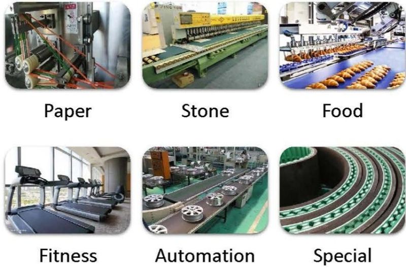 1.3mmtiger Manufacture   Black   PVC Conveyor Belt   for Yarning Industrial