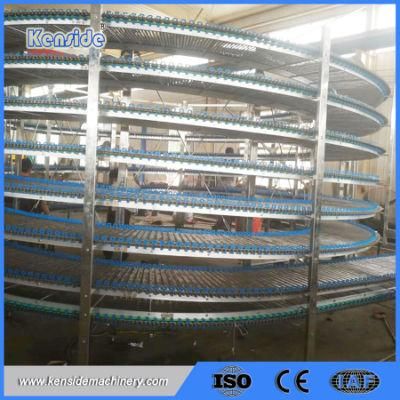 Drum Spiral Conveyor for Food Manufacturing