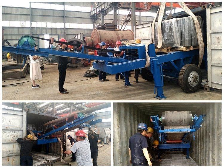 Gold Ore Conveying Equipment Rubber Conveying Sand Belt Conveyor