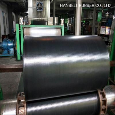 Tear Resistant PVC Conveyor Belt From Vulcanized Rubber Intended for Mining