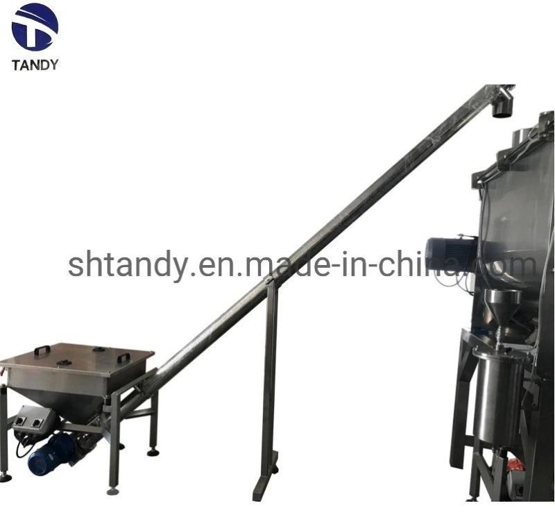 Dry Powder Vertical Screw Conveyor Machine