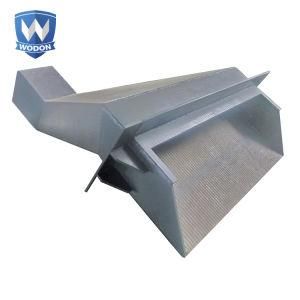 Abrasion Resistant Heat Resistant Coal Conveyor Pipe Chute