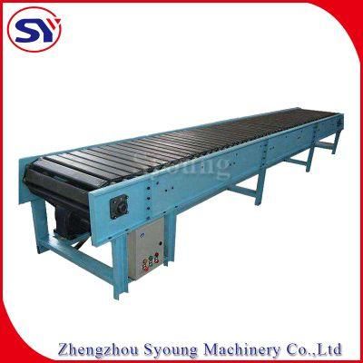 Material Handling Equipment Flat Band Driving Chain Plate Conveyor