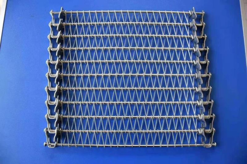 Stainless Steel Wire Mesh Belt Conveyor in Food Industry