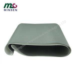 OEM Hot Sale Factory Price Wear Resistant Grey Color PVC Material Running Belt for Treadmill Fitness Equipment