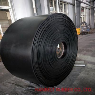 Rubber Belt Conveyor Using Ep 100/150/200/300 Rubber Conveyor Belt