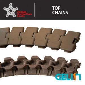 880tab Plastic Tooth Conveyor Chain/Table Top Chain/Sideflexing Chain