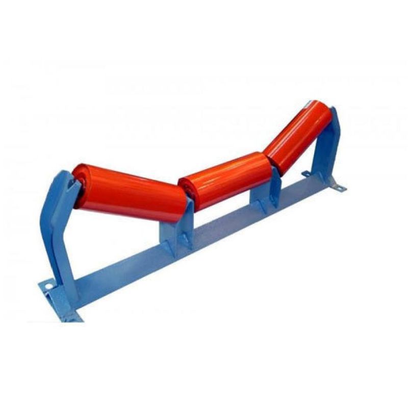 Xinrisheng Heavy Duty Conveyor Q235B Carbon Steel Carry Conveyor Idler Roller