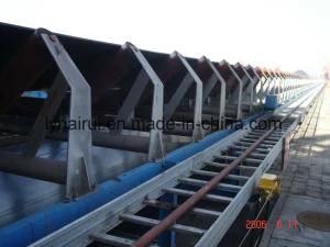 Large Capacity Curved Tubular Belt Conveyor for Mining Materials