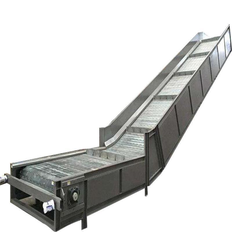 Electric Motor Incline PU Belt Conveyor for Fresh Fruit