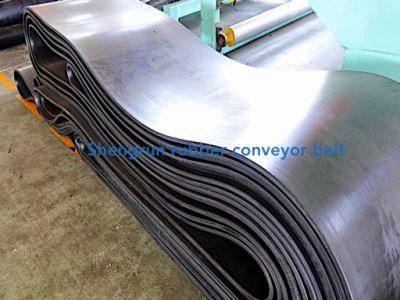 Conveyor Belting DIN Grade Rubber Textile Oil Resistant Conveyor Belt