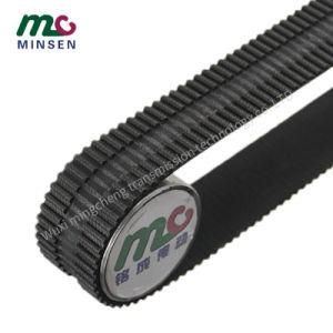 Manufacturer Rubber Black Heat Resistant Circular Gear Synchronous Belt