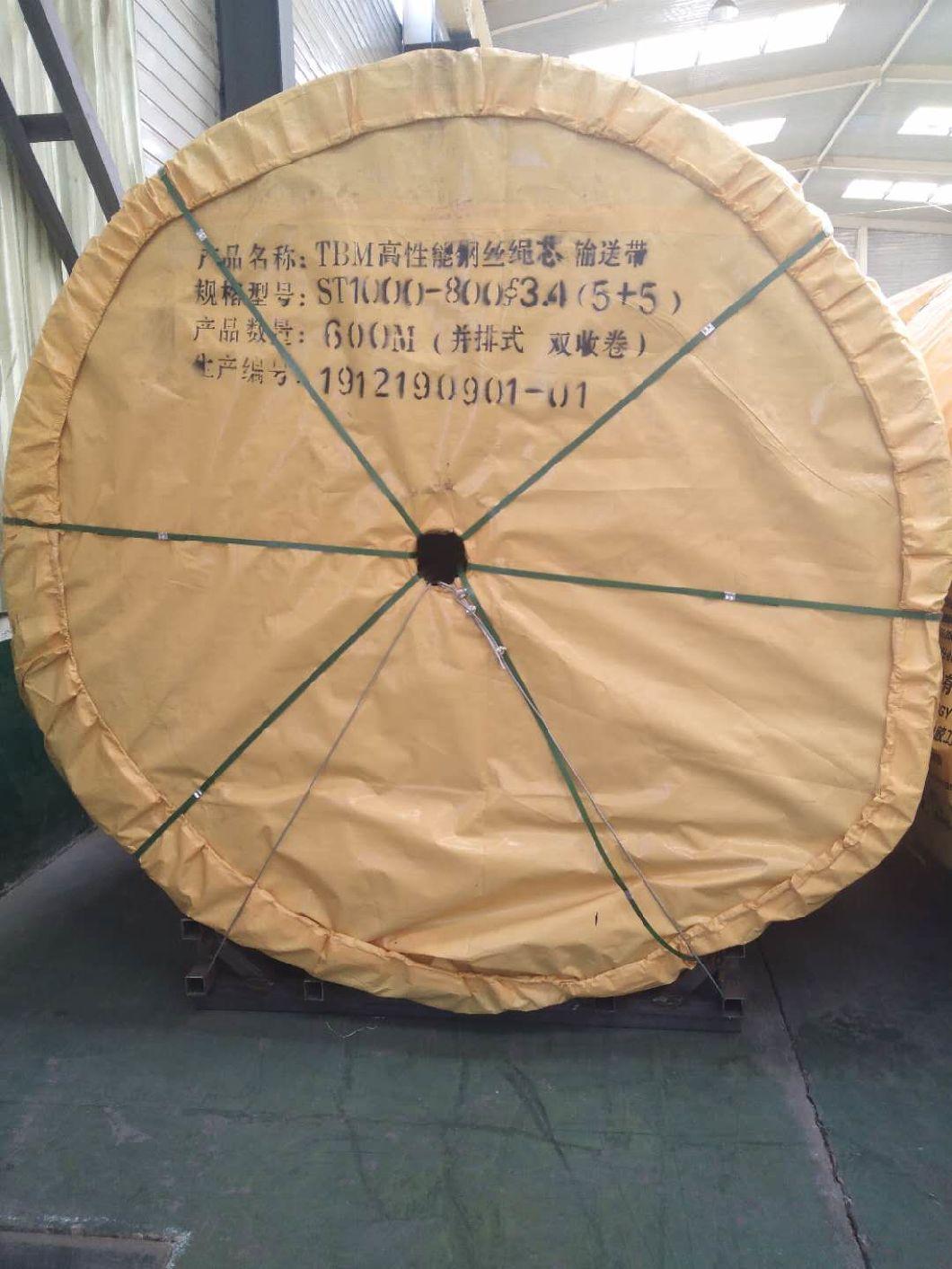 25km High Performance Tbm-Purpose Steel Cord Conveyor Belt