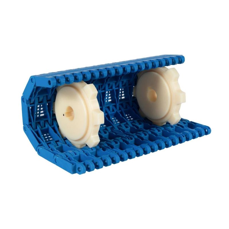 OEM High Speed Chain Conveyor Plastic Chain for Food Milk Processing Packing Industry
