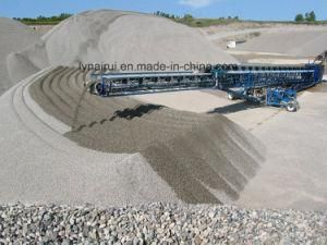 Durable Mobile Material Handing Equipment Rubber Belt Conveyor