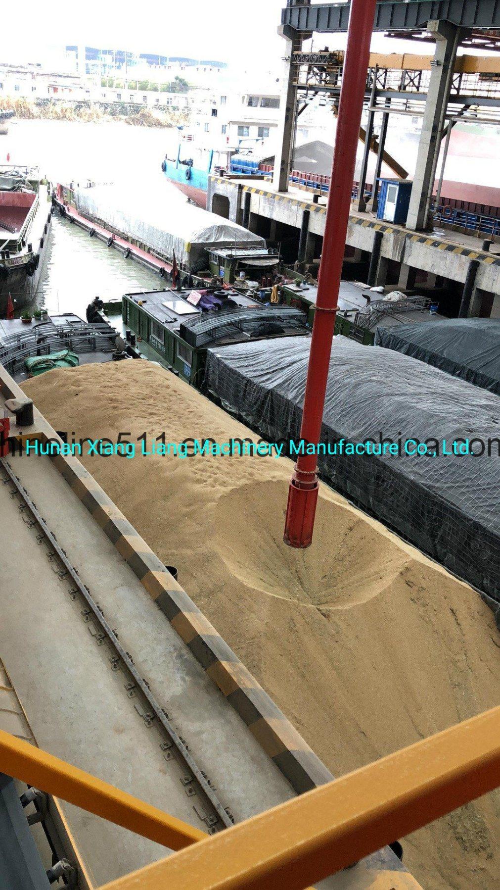 Heat Resistant Grain Transport Conveyor Steel Screw Blade Ship Unloader