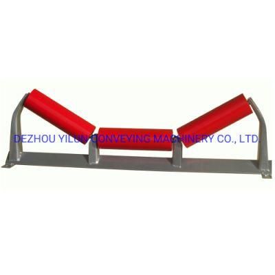 Assembled Trough/Carrier/Impact/Return Roller Belt Conveyor Roller Set with Frame