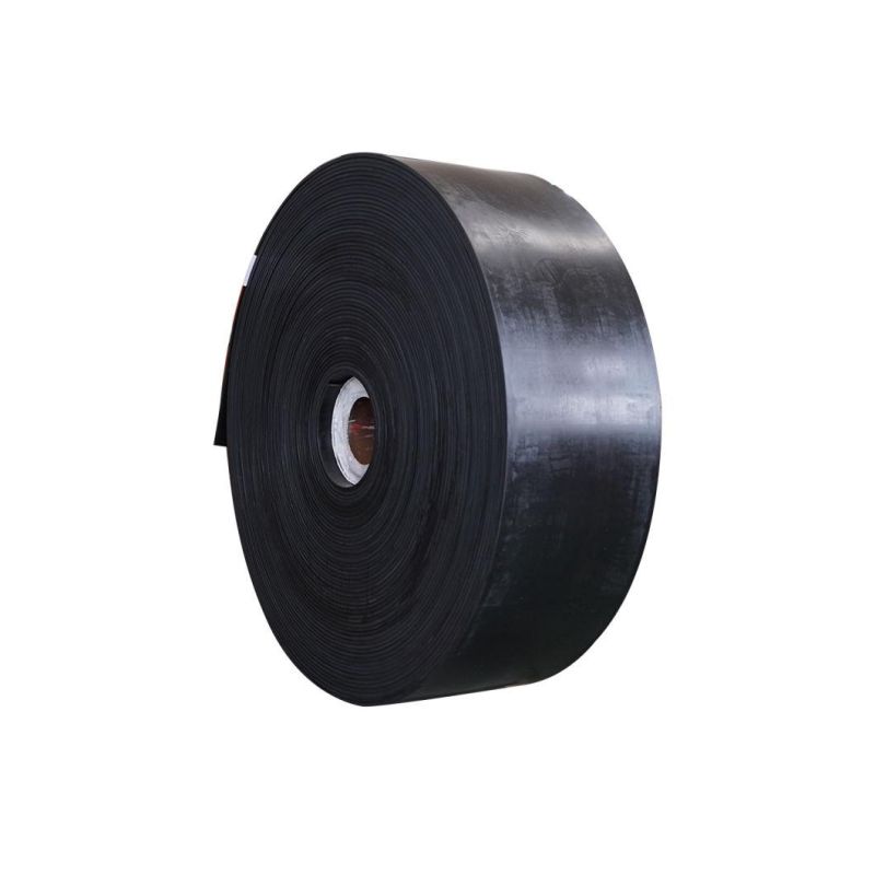 General Ep100-800 Polyester Fabric Flat Rubber Conveyor Belting for Sale