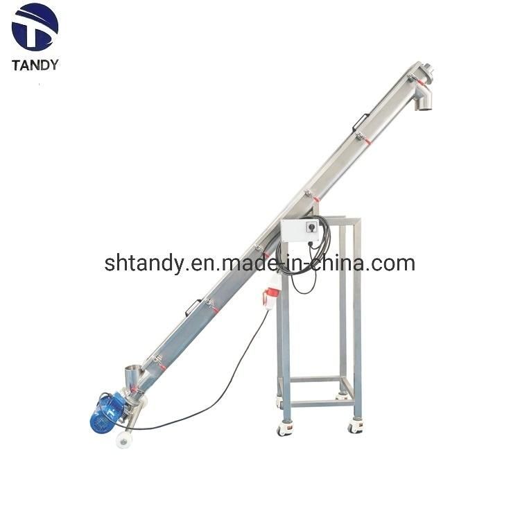 Vibrating Screw Feeder/Spiral Conveyor for Chemical Powder Transport