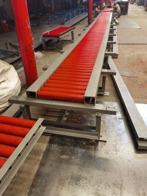 DIN Standard High Quality Portable Roller Belt Conveyor