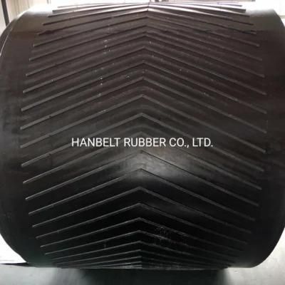 Flame Retardant Ep Chevron Rubber Conveyor Belting