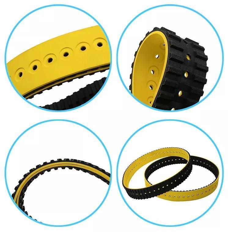 Power Transmission Nylon Timing Belt/Flat Drive Timing Belt with Punching Hole