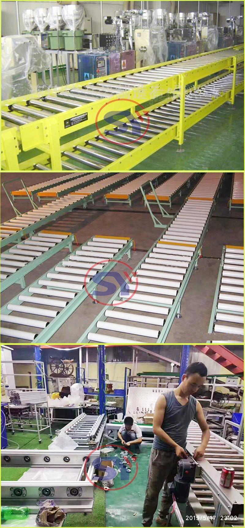 Adjustable Slope Stainless Steel Rolling Conveyor Pallet Roller Conveyor