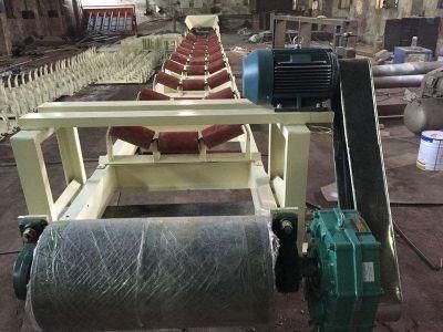 Enclosed Fixed Small Size Sand Roller Belt Conveyor