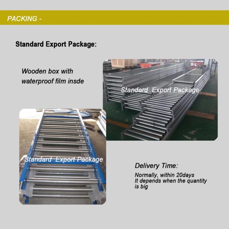 Heavy Duty Metal Galvanized Roller Conveyor